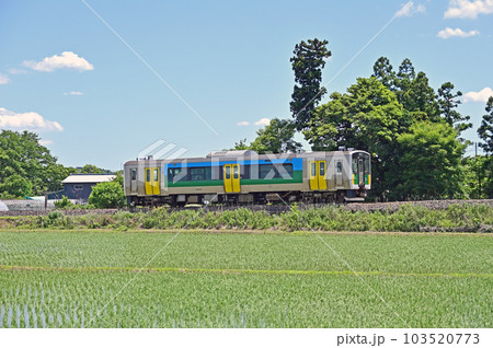 久留里線 横田ー東清川 JR東日本 キハE130-110(幕張) 久留里線 横田ー東清川 JR東日本 キハE130-110(幕張) 103520773
