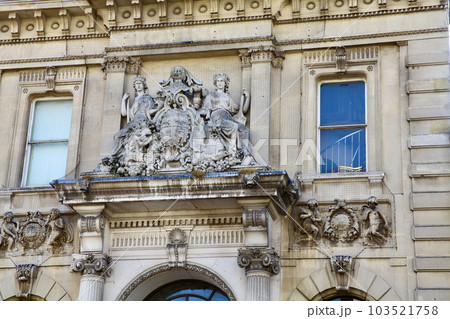 A classic building in port of call in Europe. A classic building in port of call in Europe. 103521758