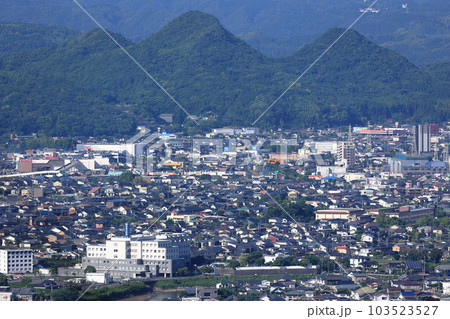 高所から見る姶良市の街並み 高所から見る姶良市の街並み 103523527