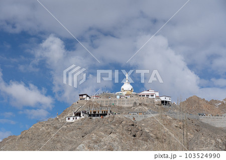 Shanti Stupa in Leh, Ladakh 103524990