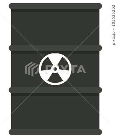 放射性廃棄物の入ったドラム缶 103525202