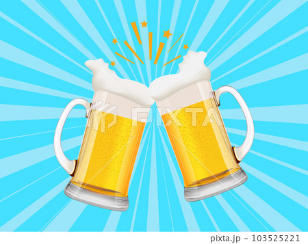 夏の風物詩の生ビール 103525221