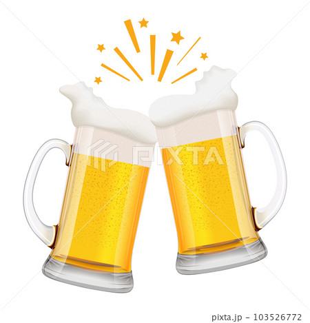 夏の風物詩の生ビール 103526772