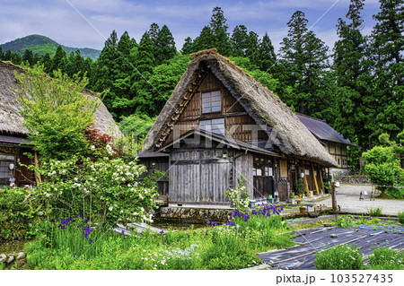 岐阜県 白川郷合掌造り集落 合掌造り民宿・きどや 世界遺産 岐阜県 白川郷合掌造り集落 合掌造り民宿・きどや 世界遺産 103527435