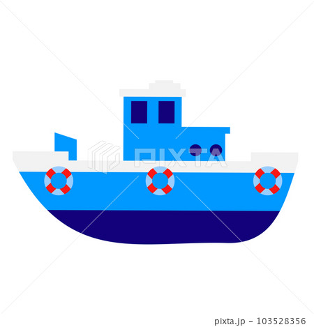 シンプルな船アイコン 103528356