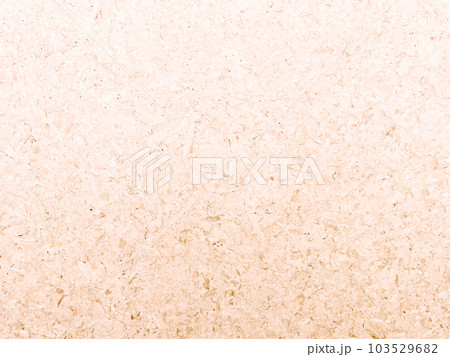 細かい木片を圧縮した明るい白木色のパーティクルボードの表面の背景画像 103529682