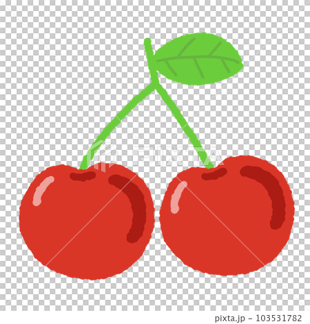 Cute Cherry graphic elements 103531782