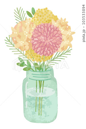 日常イラスト:キッチンフラワー 日常イラスト:キッチンフラワー 103533894
