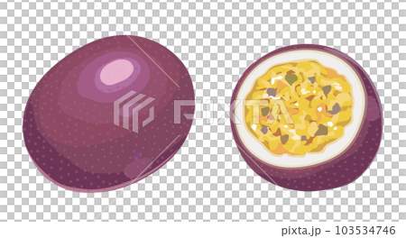 百香果的插圖 103534746