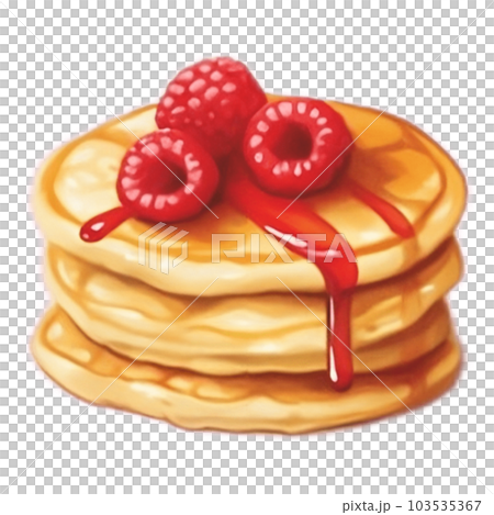 Raspberry Pancakes Raspberry Pancakes 103535367