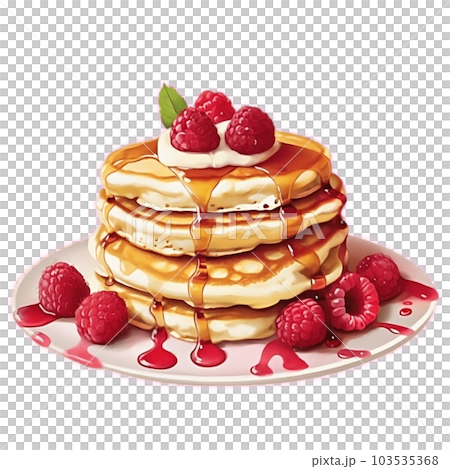 Raspberry Pancakes Raspberry Pancakes 103535368
