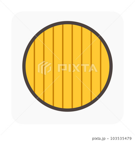 Log wood or timber vector icon design. Log wood or timber vector icon design. 103535479