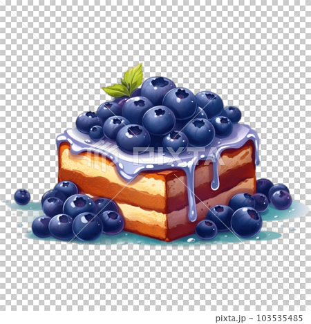 blueberry cake blueberry cake 103535485
