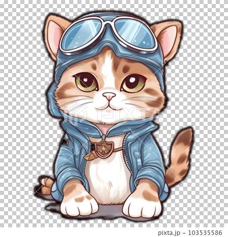 cute cats in various postures cute cats in various postures 103535586