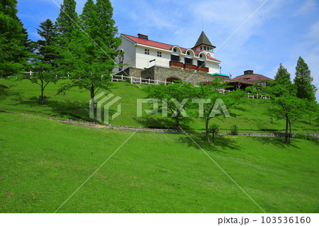 【兵庫県】新緑の神戸市立六甲山牧場（牧場夢工房） 103536160