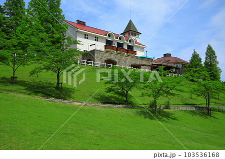 【兵庫県】新緑の神戸市立六甲山牧場（牧場夢工房） 103536168