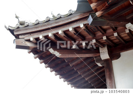 神社の化粧軒裏 神社の化粧軒裏 103540803