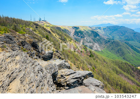 王ヶ鼻から王ヶ頭を望む【初夏の美ヶ原高原】 王ヶ鼻から王ヶ頭を望む【初夏の美ヶ原高原】 103543247