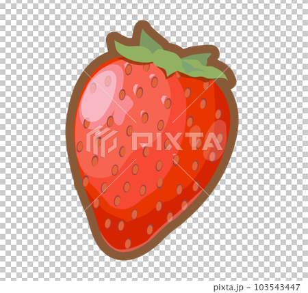 いちごのイラスト いちごのイラスト 103543447