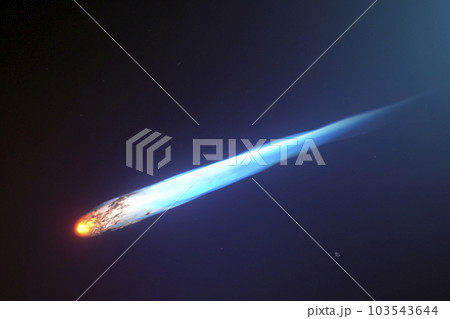 Asteroid. Giant asteroid cruising near Planet Earth scenery or spacescape. Outer space landscape and astronomy 3D rendering illustration. International Asteroid Day 2023. June, 30. Asteroid Belt. Asteroid. Giant asteroid cruising near Planet Earth scenery or spacescape. Outer space landscape and astronomy 3D rendering illustration. International Asteroid Day 2023. June, 30. Asteroid Belt. 103543644