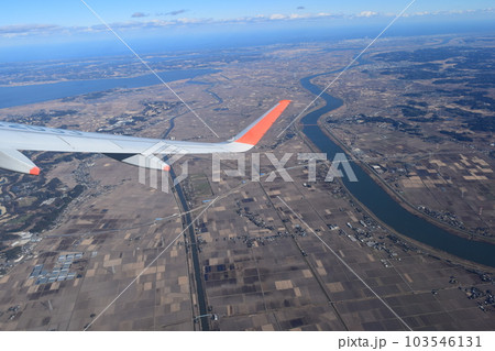 茨城県稲敷市上空 茨城県稲敷市上空 103546131
