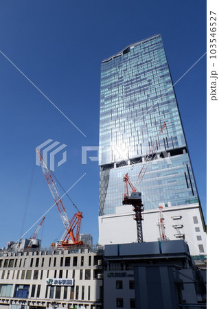 再開発が進む渋谷駅西口 再開発が進む渋谷駅西口 103546527