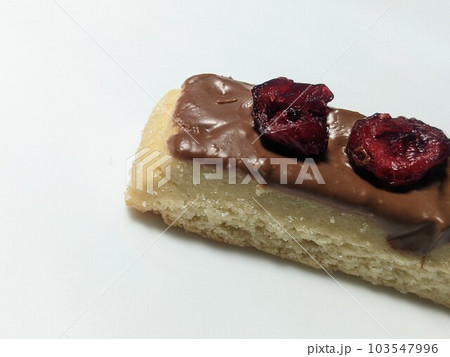 Shortbread fingers in a white dish 10 103547996