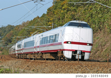 北陸本線　津幡ー倶利伽羅　北越急行　683系　N13+N03編成　はくたか 103548049