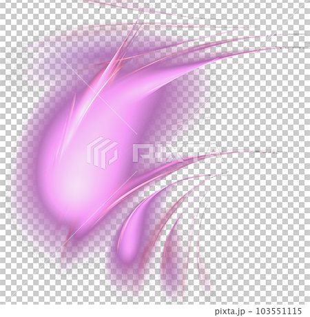 abstract pattern in purple togas no background, isolated element, decor 103551115