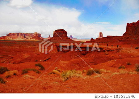 コロラド高原 モニュメント・バレー ジョン・フォード・ポイント コロラド高原 モニュメント・バレー ジョン・フォード・ポイント 103551846