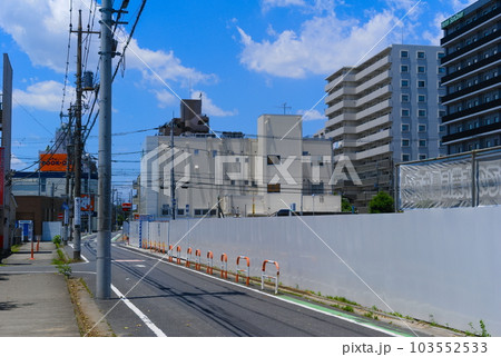 埼玉県三郷市三郷駅周辺の風景2023年6月 埼玉県三郷市三郷駅周辺の風景2023年6月 103552533