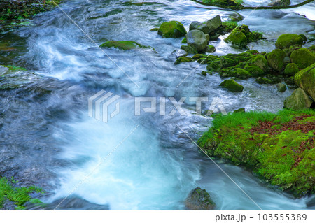 大芦川　滝ヶ花橋からの眺め　古峯神社付近　鹿沼市　 103555389