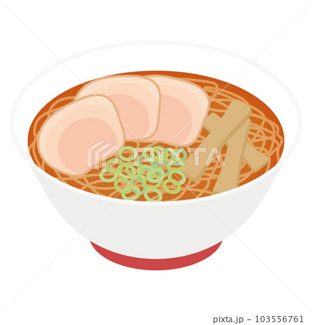 中華そばのイラスト 103556761