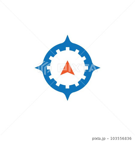 Compass symbol vector icon 103556836