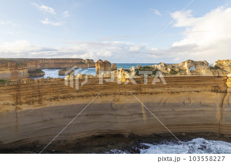 Photograph of rock formations at Loch Ard Gorge on the Great Ocean Road in Australia 103558227