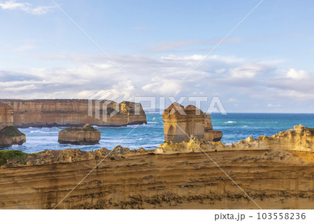 Photograph of rock formations at Loch Ard Gorge on the Great Ocean Road in Australia 103558236