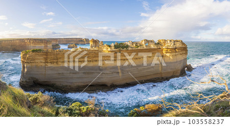 Photograph of rock formations at Loch Ard Gorge on the Great Ocean Road in Australia 103558237