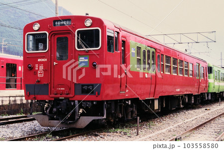 播但線　寺前駅のキハ41 103558580