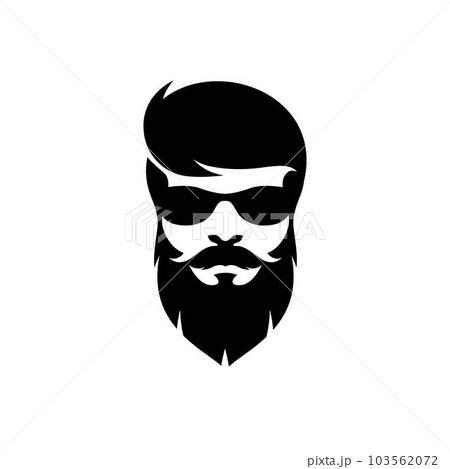 Gentleman face logo images illustration Gentleman face logo images illustration 103562072