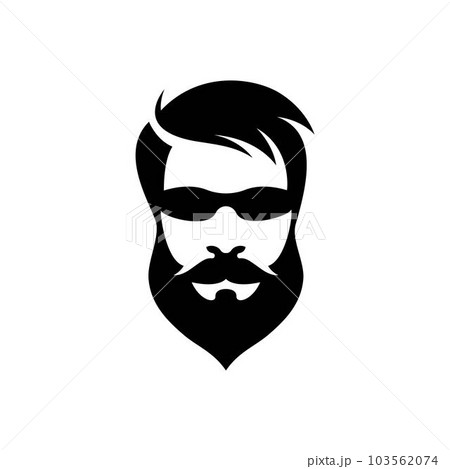 Gentleman face logo images illustration Gentleman face logo images illustration 103562074