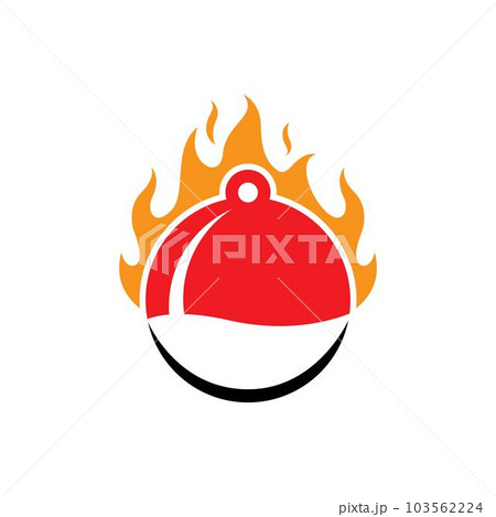 Hot food logo images 103562224