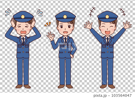 働く人々　職業のイラスト 103564047