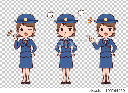 働く人々　職業のイラスト 103564050