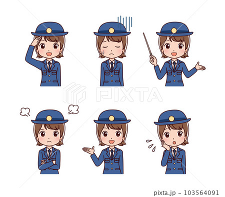 働く人々 職業のイラスト 働く人々 職業のイラスト 103564091