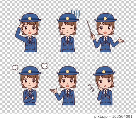 働く人々 職業のイラスト 働く人々 職業のイラスト 103564091