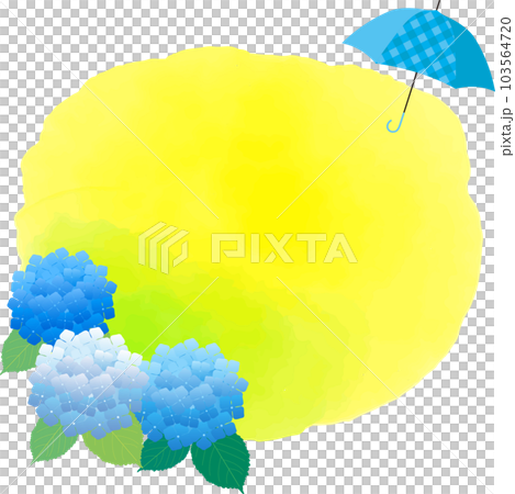 藍色繡球花架1 103564720