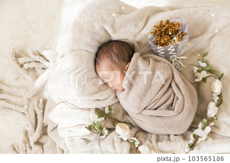ニューボーンフォト 新生児 ニューボーンフォト 新生児 103565186
