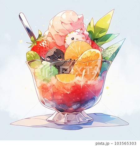 フルーツかき氷 103565303