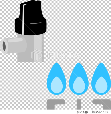 煤氣爐火和煤氣龍頭 103565325