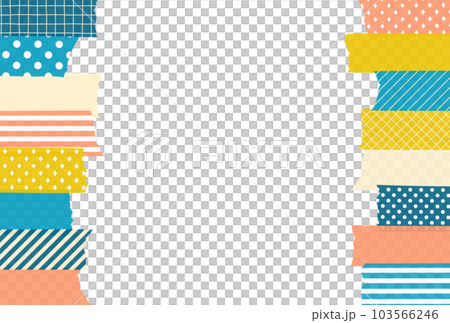 Frame material_Masking tape_Colorful 103566246